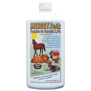 Imagem de Shampoo Antibacteriano Mersey Perox 500ml - Peroxido Benzoila 2,5%