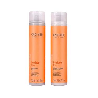 Imagem de Kit Cadiveu Bye Bye Frizz Shampoo 250ml + Condicionador 250ml