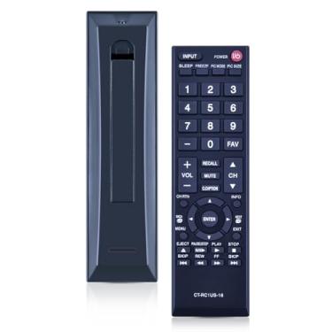 Imagem de Substituição de controle remoto CT-RC1US-16 para Toshiba TV 28L110U 32L110U 32L220U 40L310U 43L310U 43L420U 49L310U 49L420U 55L310U 65L350U 19AV600 19AV600 199L420U 55L310U C100U 24L4200 26C10