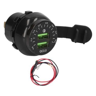 Imagem de Adaptador de carregador de carros de 1 PC GRCFUMO, adaptador de isqueiro, soquete de carregador USB duplo adaptador de saída do carregador de carregador USB para barcos SUVs para