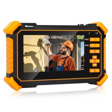 Imagem de WSDCAM 4 em 1 HD CCTV Tester Monitor Auto HD Coaxial Câmera Testador, Suporta 4K 8MP CVI/TVI/AHD/CVBS Teste de Câmera Analógica, Tela TFT-LCD de 4,3 polegadas Controle PTZ RS485 Chamada Menu OSD Saída