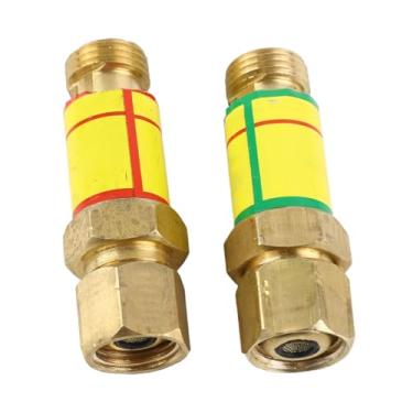 Imagem de Gen Acetileno Verificação VAE Oxigênio Acetileno Flack VAE Oxigênio Anterestor Verificação Verifique, 1 P Verifique o FLBACK PRESTOR FL BUSTER *1,5 HF2