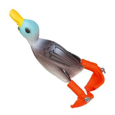 Imagem de Isca artificial pato whopper plopper com dupla hélice e anti enrosco 9