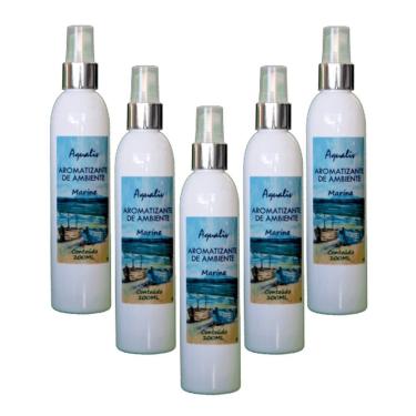 Imagem de Kit 5 Aromatizador Ambientes Aroma Maria Filo Frasco 200ml