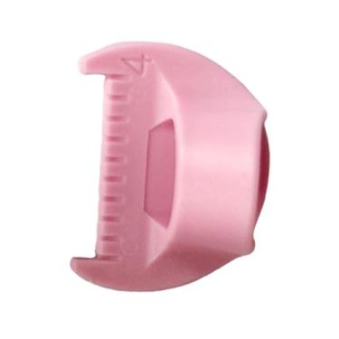 Imagem de rockible Ferramenta de costura Edge Stitch Lock, gabarito de costura, gabarito de costura, controle preciso, régua de quilting faça você mesmo para pontos, 4mm Rosa