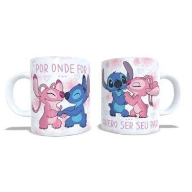 Imagem de Caneca Personalizada Stitch Com Café Sem Café (vários modelos) - loja 
