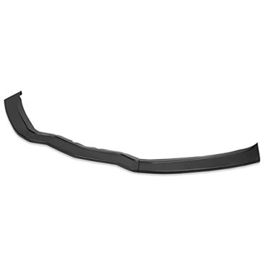 Imagem de DNA Motoring 2-PU-567-CCC Aba frontal de perfil baixo sem hastes laterais compatíveis com Corvette 2014-2019, preto fosco