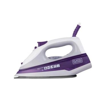 Imagem de Ferro A Vapor Antiaderente Black Decker Fx1000 Teflon Roxo 11