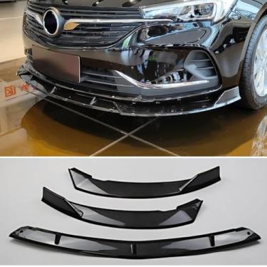 Imagem de Spoiler de para-choque dianteiro compatível com M3 F80 2013-2019 Kit de carroceria capa protetora de para-choque acessórios para carro (aparência de carbono)