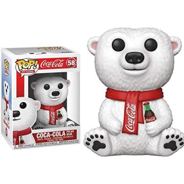 Imagem de Funko Pop! Ad Icons: Cola-Cola - Coca-Cola Polar Bear #58 Urso Polar Boneco