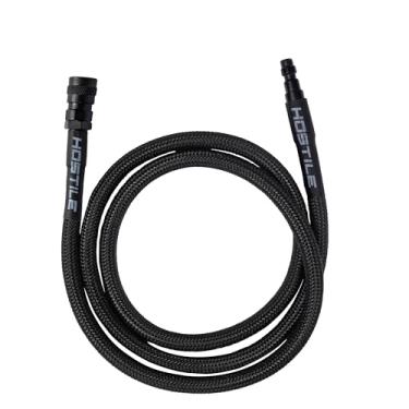 Imagem de Mangueira Hostile Airsoft Flex Line de 106 cm de desconexão rápida para tanques HPA (preto)