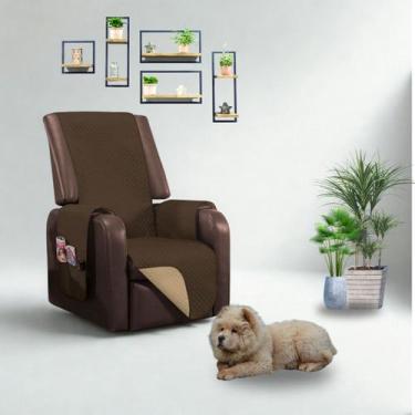 Imagem de Capa Poltrona 1 Lugar Reversível Manu Matelada - MR ENXOVAIS