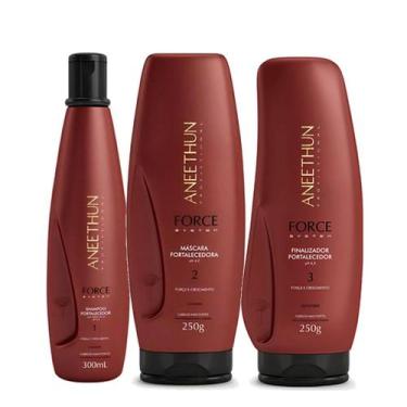Imagem de kit force system aneethun 3 passos Sh, masc, Finalizador