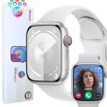 Imagem de Relógio Inteligente Watch 9 Wearmax W99 Plus AMOLED Prova dÁgua NFC As