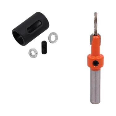 Imagem de Broca Escareadora De Haste Redonda De 8mm, 29mm, Cônico, Para Carpinta