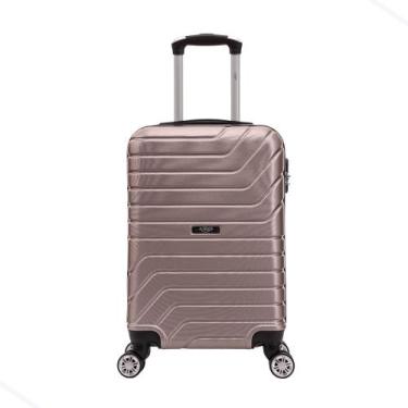 Imagem de Mala Bordo Padrão ANAC Leve Fácil Transporte Rodas Duplas Removíveis G