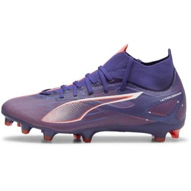 Imagem de PUMA Tênis de futebol feminino Ultra 5 Match+ Fg/Ag WN's, Lapis Lazuli Puma White Sunset Glow, 37 BR