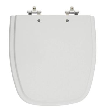 Imagem de Assento Laqueado Versato/Fit Cinza Prata Tampa Vaso Celite