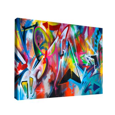 Imagem de Quadro Decorativo Arte Grafite