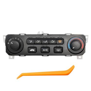 Imagem de Módulo de controle climático aquecedor A/C painel de ar condicionado compatível com Honda Accord 2001-2002 substituição # 79600-S84-A21ZA