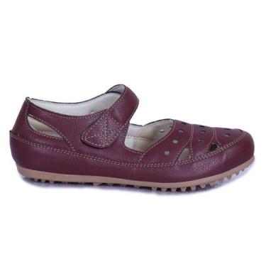 Imagem de Sandália Feminina Rasteirinha Casual em material ecológico e Ajuste de