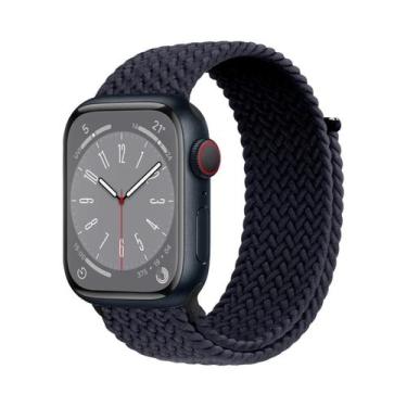 Imagem de Pulseira Trançada Solo Loop Para Apple Watch De 40mm 41mm 42mm 44mm 45