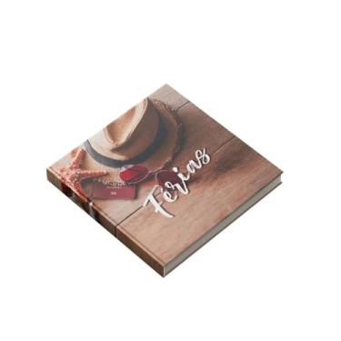 Imagem de Álbum de Fotos Autoadesivo Férias Campo – Filmes Instax mini e Mini Link Fujifilm – 24 Fotos 5x8 até 10x12 Ical