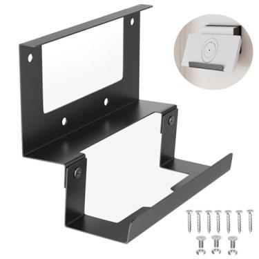 Imagem de fovyna Suporte De Parede E Fonte Alimentação Starlink Gen 3 2 Em 1 Para Roteador, Kit Metal V3 Trailers, Barcos, Casa, Escritório, Preto