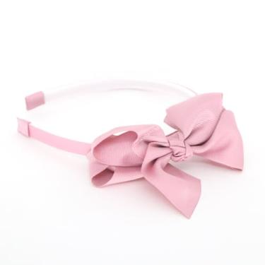 Imagem de Tiara Infantil Arquinho de Cabelo com Laço Boutique (Rose)