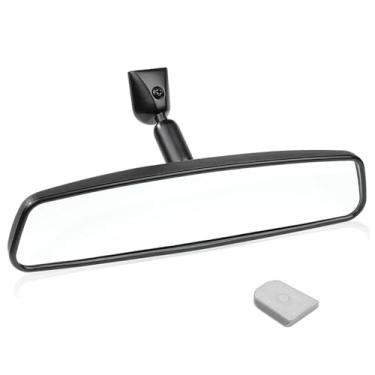 Imagem de DSkoiph Kit de espelho retrovisor interno de 26,7 cm 8201010-F01-AC compatível com Toyota Corolla, RAV4, Ford Focus, Jeep Wrangler, CJ, Nissan Rogue, Murano, Kicks, Sentra, Altima, Armada SUV