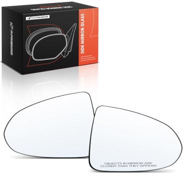 Imagem de A-Premium Vidro espelhado não aquecido do lado do motorista e do passageiro de 2 peças compatível com Kia Sonata 2020 2021 2022 - Espelho retrovisor lateral externo