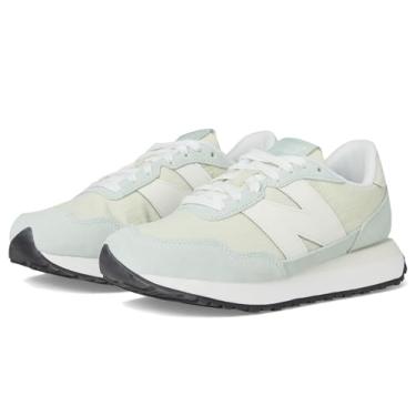 Imagem de New Balance Tênis feminino 237 V1, Sal marinho/prata metálico, 35