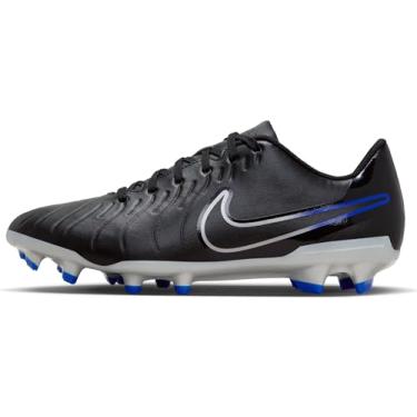 Imagem de Nike Chuteiras de futebol Tiempo Legend 10 Club Multi-Ground Cano Baixo (DV4344-040, Preto/Cromo-HYPER ROYAL) Tamanho 12, Preto cromado Hyper Royal, 44