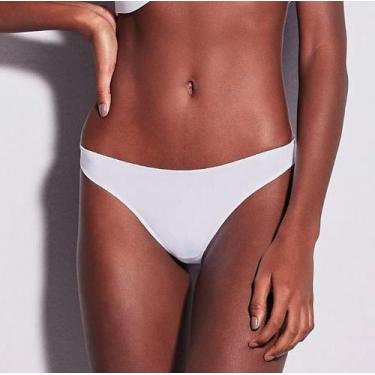 Imagem de Calcinha Fio Dental Acabamento Invisível Hope Lingerie 3784, Branco, G