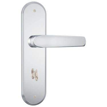 Imagem de Fechadura Genoa 1620-09 Espelho Largo Em Inox Para Banheiro - 33598 - Stam