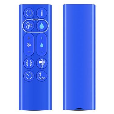 Imagem de Novo controle remoto de substituição compatível com purificador de ar e ventilador de torre Dyson PH01 PH02 PH04 (azul)