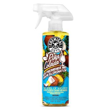 Imagem de Chemical Guys Purificador de ar e eliminador de odores AIR22916 Pina Colada, (ótimo para carros, caminhões, SUVs, trailers, casa, escritório, dormitório e mais) 473 ml