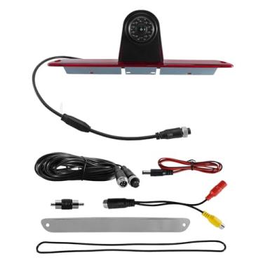 Imagem de Suporte de teto para câmera reserva de luz de freio terceira com 6 luzes de visão noturna IR adequada para Mercedes Benz Sprinter 2500 3500 Volkswagen Crafter Van 2011-2015 Câmera de estacionamento