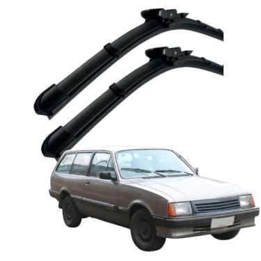 Imagem de TIGER AUTO - JOGO PALHETA PARA PARABRISA DIANTEIRO/TRASEIRO EM SILICONE COMPATIVEL GM MARAJO 1973>1997