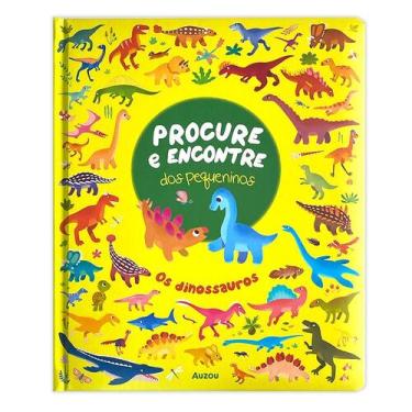 Imagem de Os Dinossauros - Procure E Encontre Dos Pequeninos - AUZOU, Sortido
