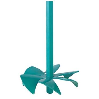 Imagem de COLLOMIX Pá de mistura de baixa viscosidade - Broca misturadora da série LX para tintas, dispersões, lacers, vidraços, revestimentos e epóxi com conexão de mandril de broca de 9,5 mm - LX90S