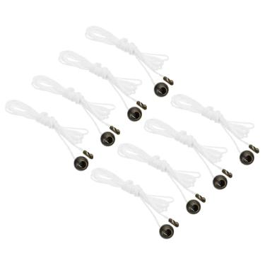 Imagem de Corrente de tração de teto de 1,5 m de 1,5 m, extensor de corda de 8 peças com pingente de esfera para luz de ventilador lustre candeeiro de mesa, interruptor de puxar, bronze