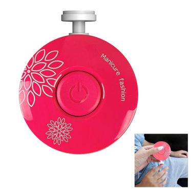 Imagem de Lixa Aparador De Unha Bebe Criança Adulto Polimento Indolor Seguro Portatil Silencioso Compacto