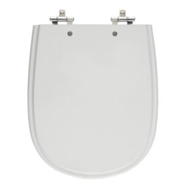 Imagem de Assento Sanitário Paris Sterling Silver (Cinza Claro) Tampa para Vaso 