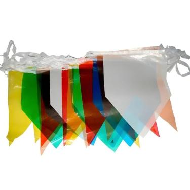 Imagem de Bandeirinha Festa Junina De Plástico - 10 Metros