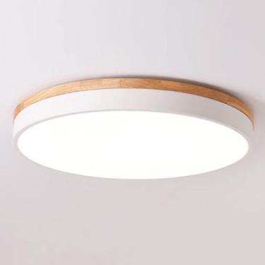 Imagem de Luz de teto Yiisem Wood LED 40cm 24W AC110V-265V