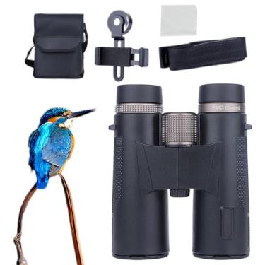 Imagem de Binóculos pequenos para viagens, binóculos portáteis de concerto, lentes Ed de alta definição, antiderrapantes, à prova d'água, visão noturna com pouca luz para shows e cinemas