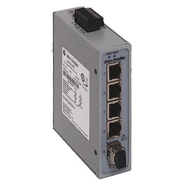 Imagem de Módulo de comutação Ethernet 1783-US4T1F Stratix 2000 1783-US4T1F PLC Modulw selado na caixa
