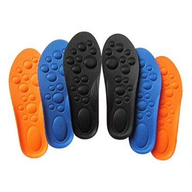 Imagem de Almofadas de sapato Bellcon para crianças grandes, palmilhas de espuma de memória, comprimento total, inserções de sapatos para crianças, 3 pares (criança grande 1,5-5 meses/20,5 – 23 cm)