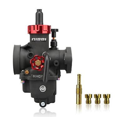 Imagem de NIBBI Carburador de motocicleta com flange PE28FL com jatos de carburador para 150cc-250cc YAMAHA KAWASAKI SUZUKI Apollo para bicicleta de sujeira Mini bicicleta SSR TTR KYMCO SYM TAOTAO GY6 Scooter Moped